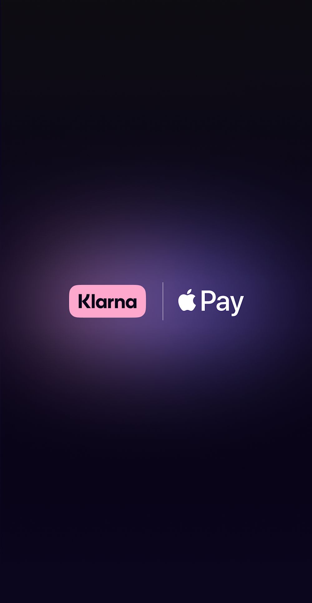 Klarna and Apple Pay logos