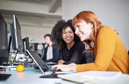 Pequenas empresas prosperando com tecnologia