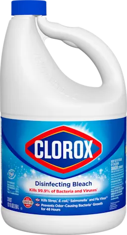 bottle of Clorox disinfecting bleach