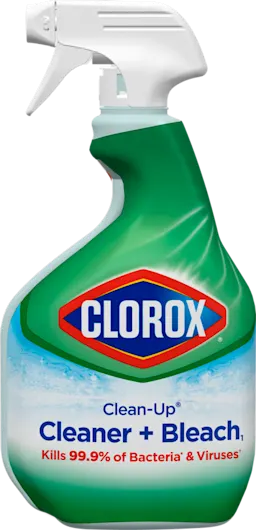 Spray bottle of Clorox Clean-Up Cleaner with Bleach, Original Scent.